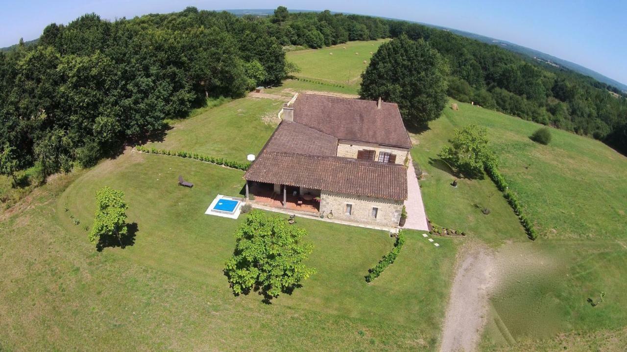 Villa Le Nid De Faucons Lalinde Exterior foto